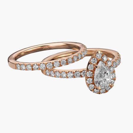 Rain Drop Bridal Set